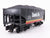 S Scale American Flyer 6-48637 ATSF Santa Fe Railroad 2-Bay Hopper 187227 w/Load