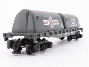 S Scale American Flyer 6-48538 GPEX Hood's Flat Car #48538 w/ Milk Containers