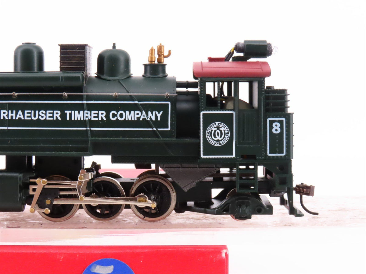 HO Scale Mantua 353002 Weyerhaeuser Timber Co Articulated 2-6-6-2T Steam Loco #8