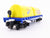 S Scale American Flyer 6-48537 Nestle Nesquik Flat Car #48537 w/ Milk Containers