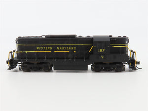 N Scale Atlas WM Western Maryland EMD GP7TT Diesel Locomotive #187 - Custom