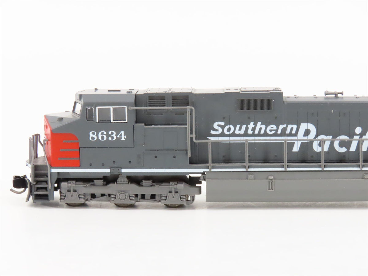 N Scale KATO SP &quot;Bloody Nose&quot; GE C44-9W Diesel Custom Rd #8634- DCC Ready