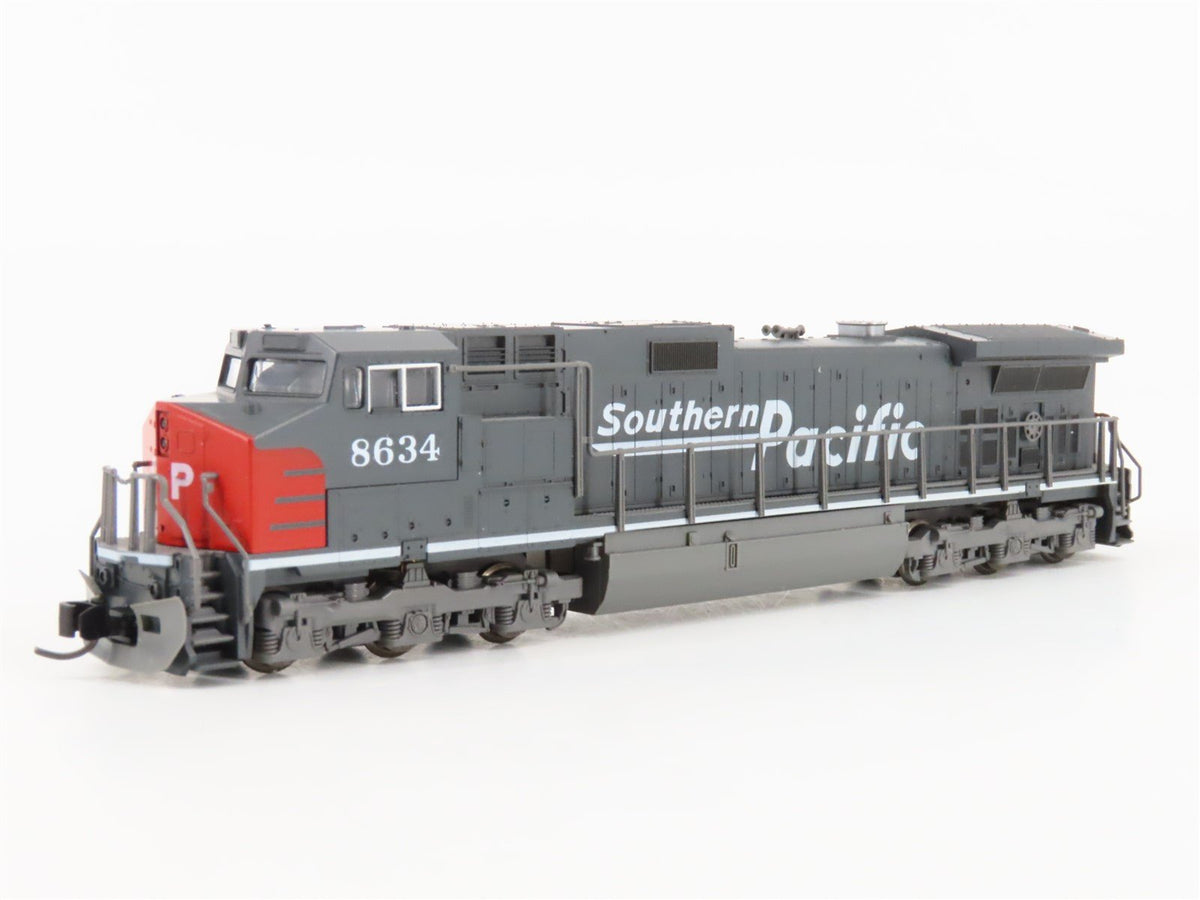 N Scale KATO SP &quot;Bloody Nose&quot; GE C44-9W Diesel Custom Rd #8634- DCC Ready