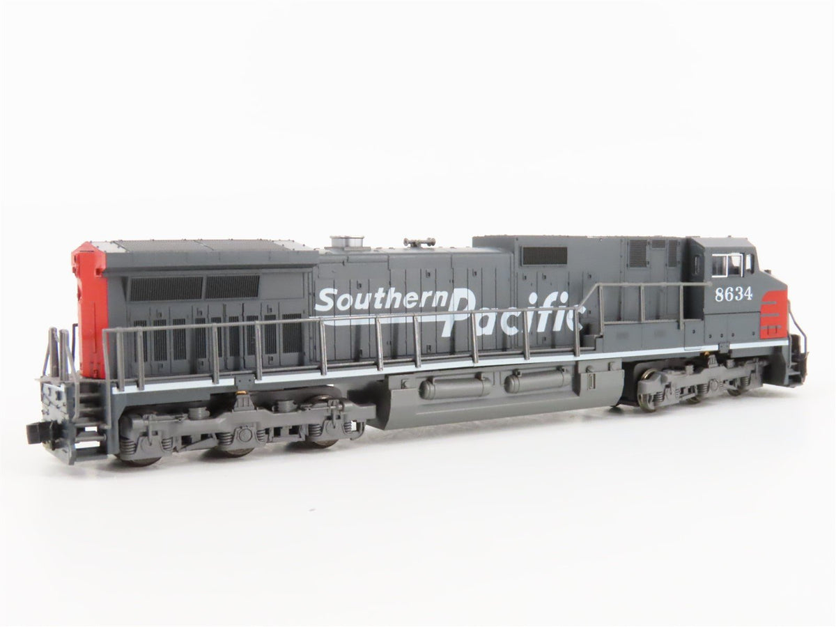 N Scale KATO SP &quot;Bloody Nose&quot; GE C44-9W Diesel Custom Rd #8634- DCC Ready