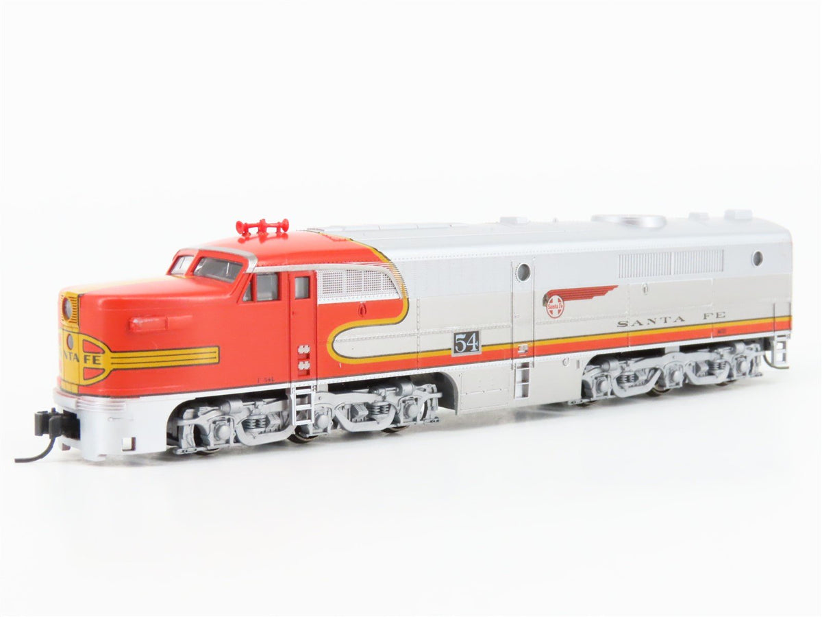 N Scale KATO ATSF Santa Fe &quot;Warbonnet&quot; ALCO PA Diesel Locomotive #54