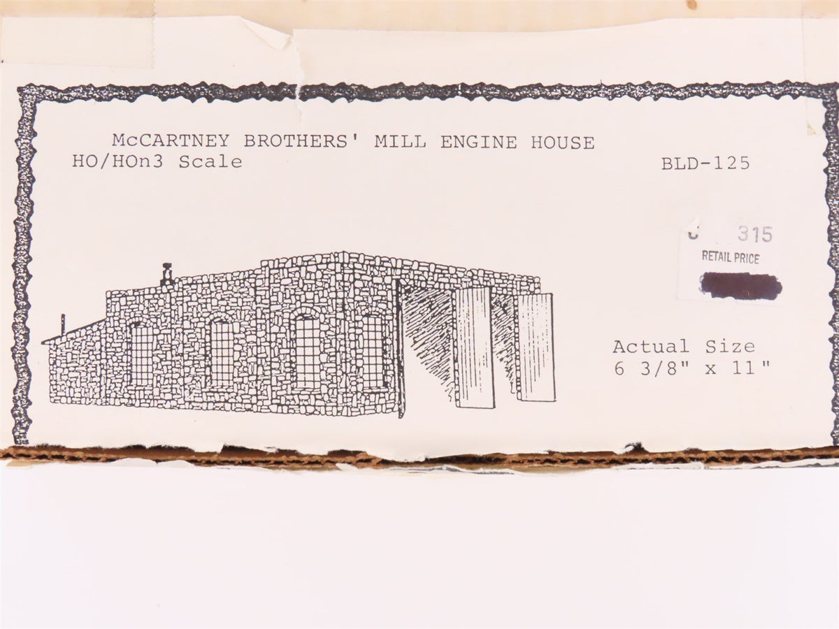 HO/HOn3 Scale Guts, Gravel &amp; Glory Kit BLD-125 McCartney Bros. Mill Engine House