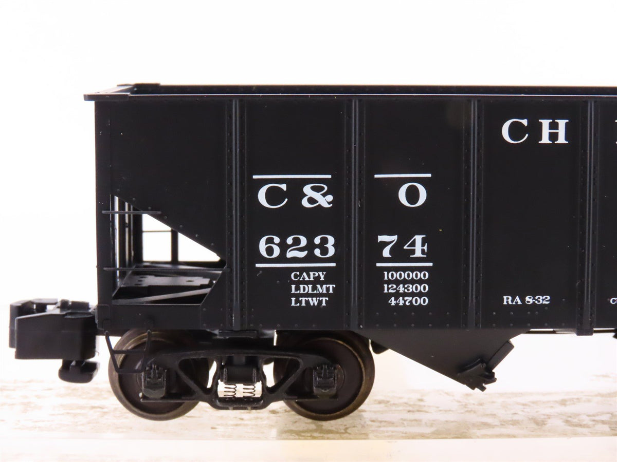 S Scale S-Helper Showcase 01649 C&amp;O Chesapeake &amp; Ohio USRA 2-Bay Hopper #62374