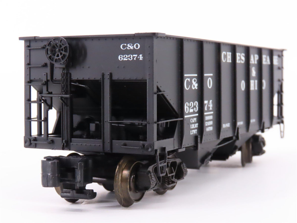 S Scale S-Helper Showcase 01649 C&amp;O Chesapeake &amp; Ohio USRA 2-Bay Hopper #62374