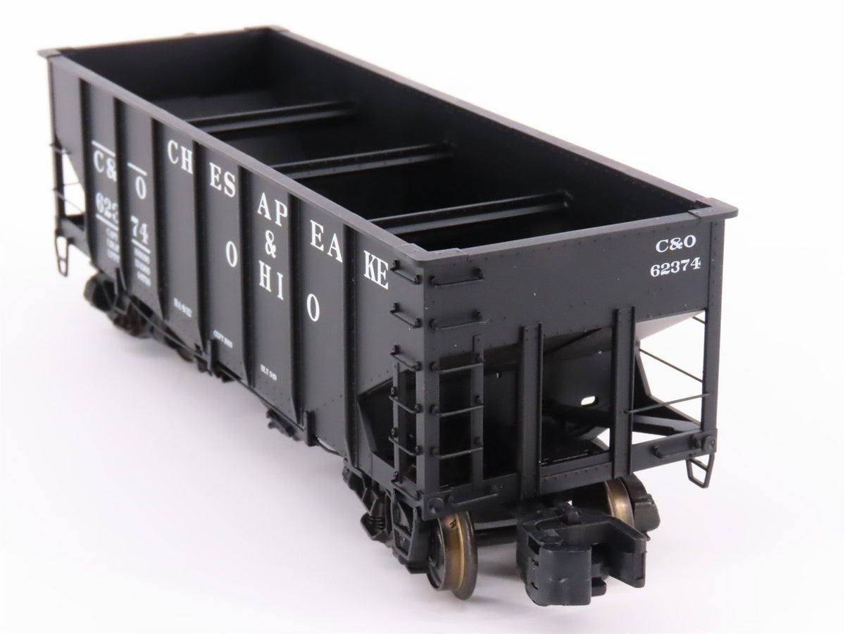 S Scale S-Helper Showcase 01649 C&amp;O Chesapeake &amp; Ohio USRA 2-Bay Hopper #62374