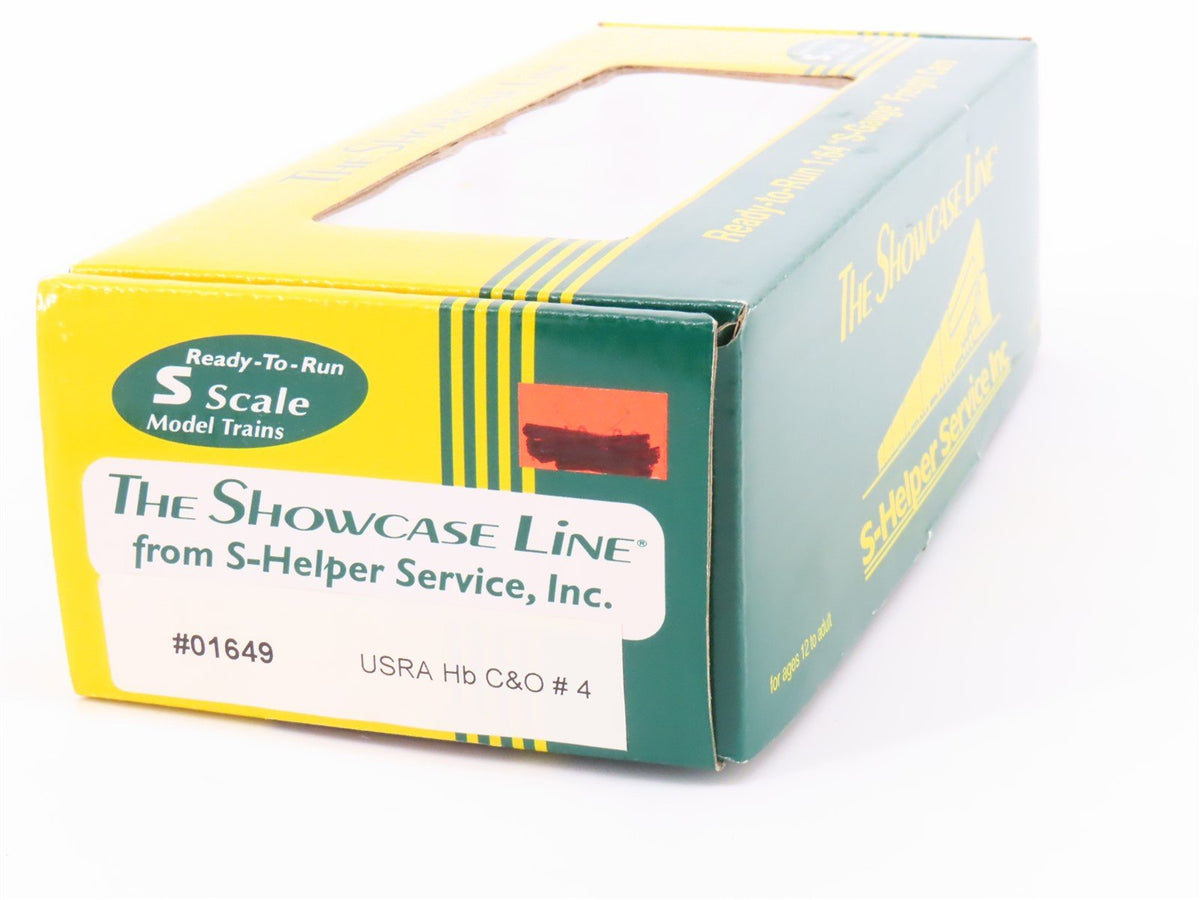 S Scale S-Helper Showcase 01649 C&amp;O Chesapeake &amp; Ohio USRA 2-Bay Hopper #62374