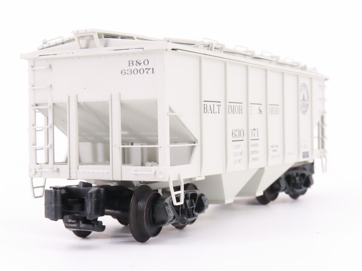 S Scale S-Helper Showcase 01849 B&amp;O Baltimore &amp; Ohio 2-Bay Covered Hopper 630071