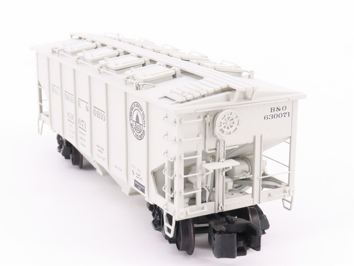 S Scale S-Helper Showcase 01849 B&amp;O Baltimore &amp; Ohio 2-Bay Covered Hopper 630071