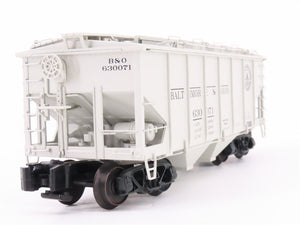 S Scale S-Helper Showcase 01849 B&O Baltimore & Ohio 2-Bay Covered Hopper 630071