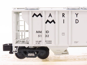 S Scale S-Helper Showcase 01748 MMID Maryland Midland 2-Bay Covered Hopper #5132