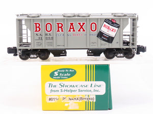 S Scale S-Helper Showcase 01149 NAHX Boraxo 2-Bay Covered Hopper #31060