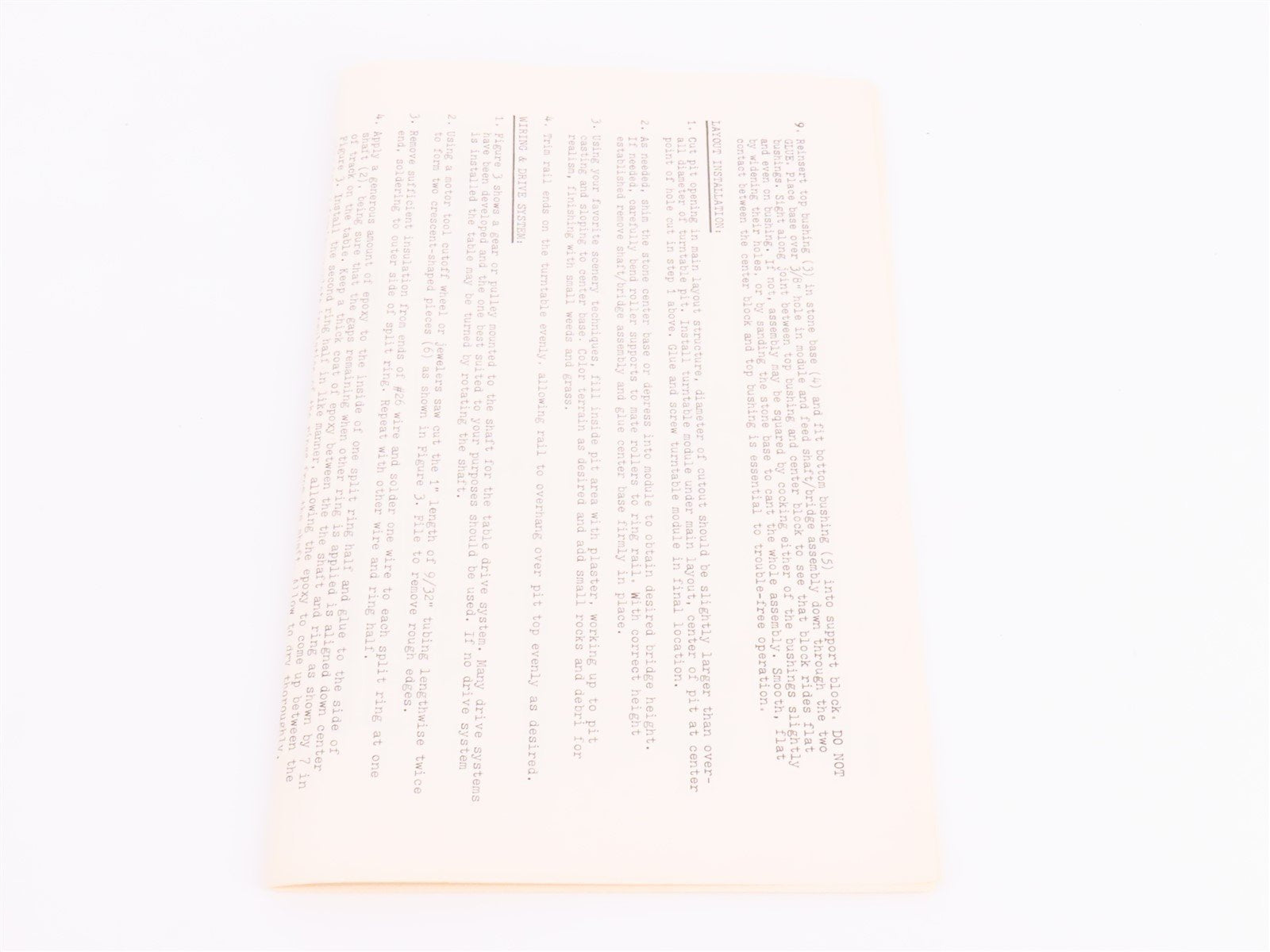 HO Scale Model Masterpieces Kit #118 50' Wrought Iron Turntable w/ Pit