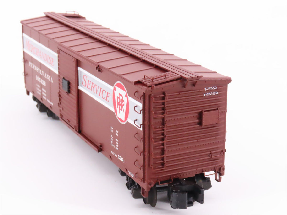 S Scale S-Helper Showcase 00661 PRR Pennsylvania Merchandise 40&#39; Box Car #105126