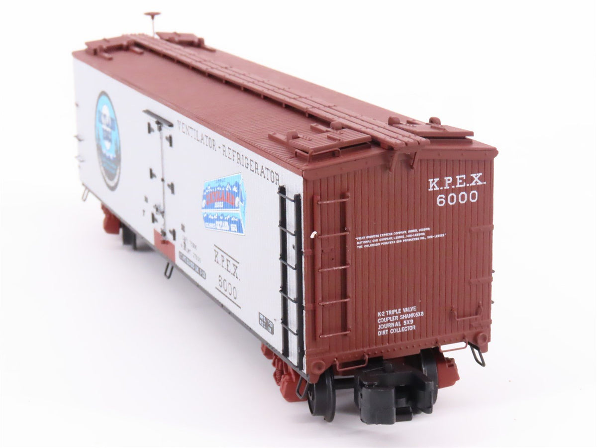 S Scale S-Helper Showcase 01694 KPEX Skyland Eggs Wooden Reefer #6000