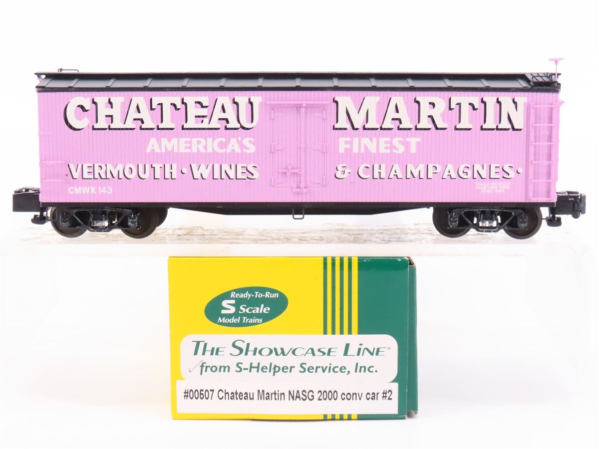 S Scale S-Helper Showcase 00507 CMWX Chateau Martin Wine &amp; Champagne Reefer #143