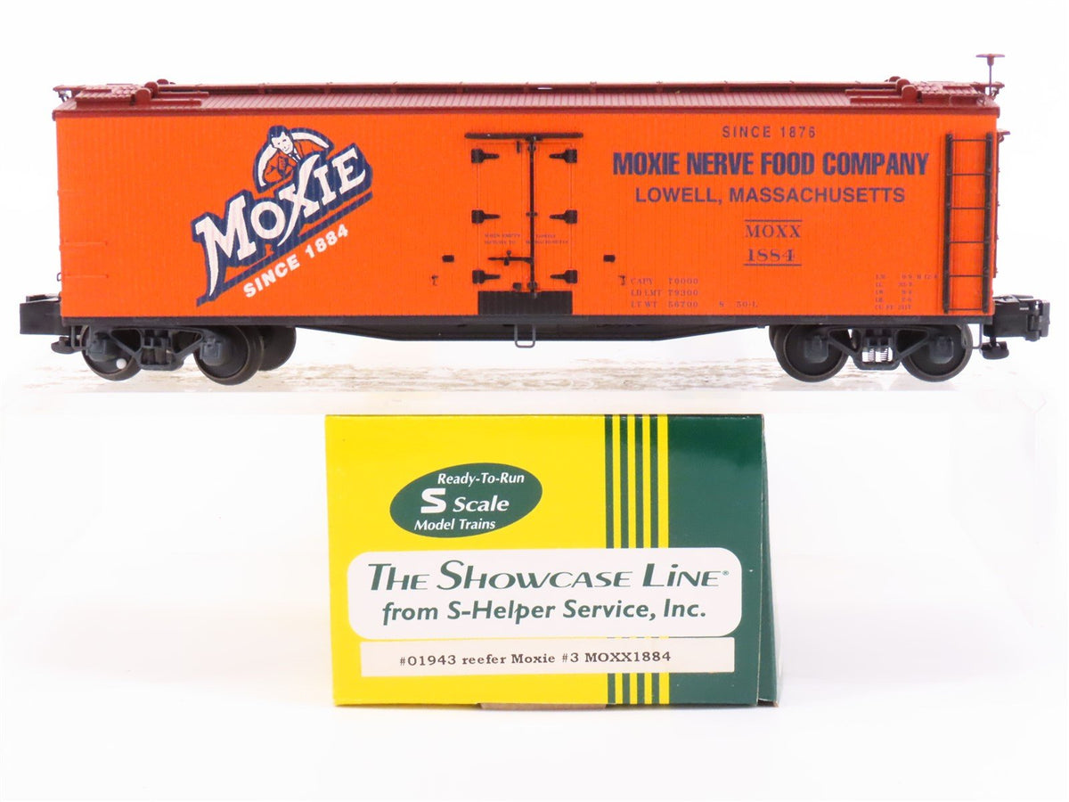 S Scale S-Helper Showcase 01943 MOXX Moxie Nerve Food Co. 40&#39; Reefer #1884