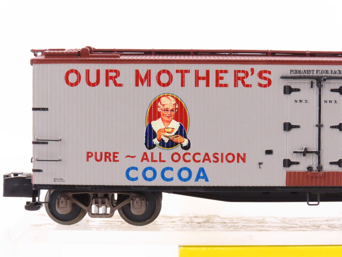 S Scale S-Helper Showcase 01513 NWX Mother&#39;s Cocoa 40&#39; Wooden Reefer #15634