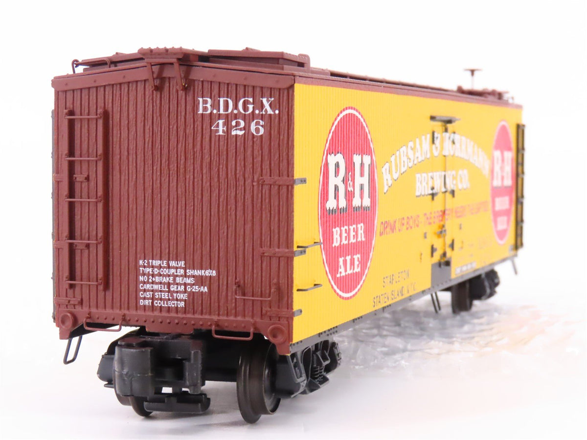 S Scale S-Helper Showcase 01949 BDGX R&amp;H Rubsam &amp; Horrman Beer Reefer #426