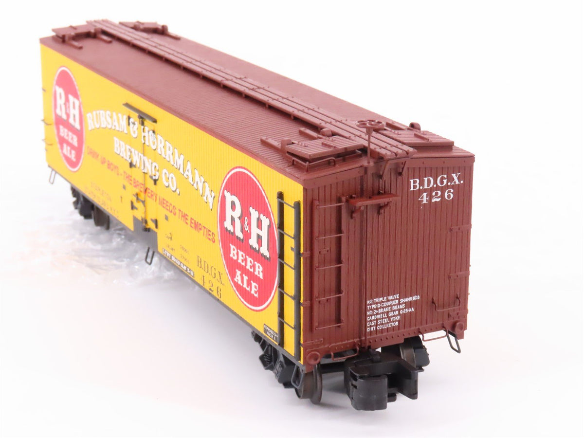 S Scale S-Helper Showcase 01949 BDGX R&amp;H Rubsam &amp; Horrman Beer Reefer #426