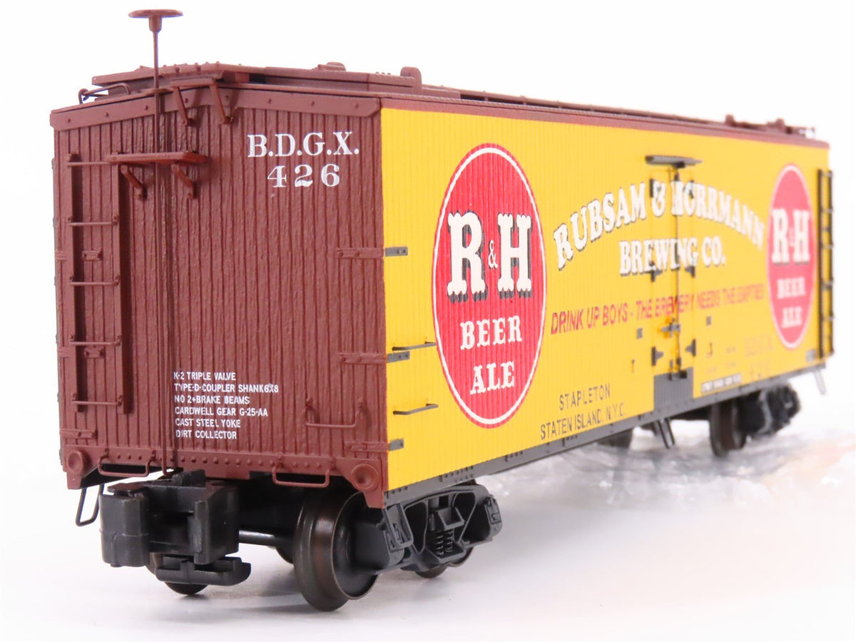 S Scale S-Helper Showcase 01949 BDGX R&amp;H Rubsam &amp; Horrman Beer Reefer #426