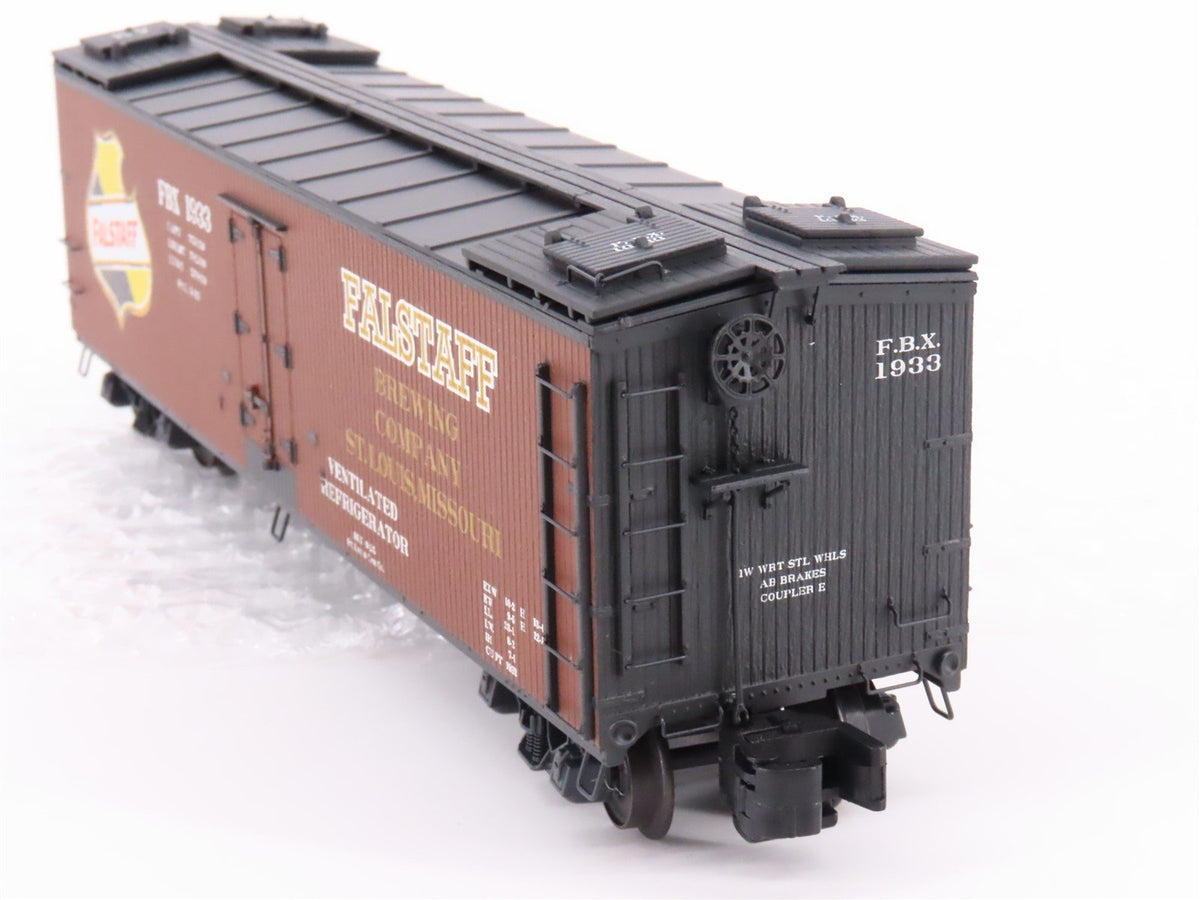 S Scale S-Helper Showcase 02047 FBX Falstaff Brewing Co. 40&#39; Reefer #1933