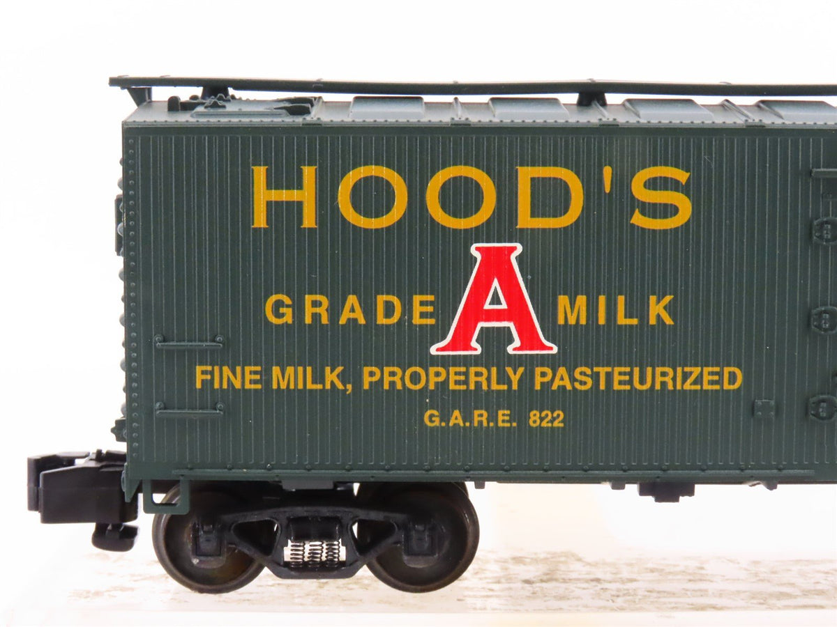 S Scale Crown Models GARE Hood&#39;s Grade A Milk 40&#39; Wooden Reefer #822