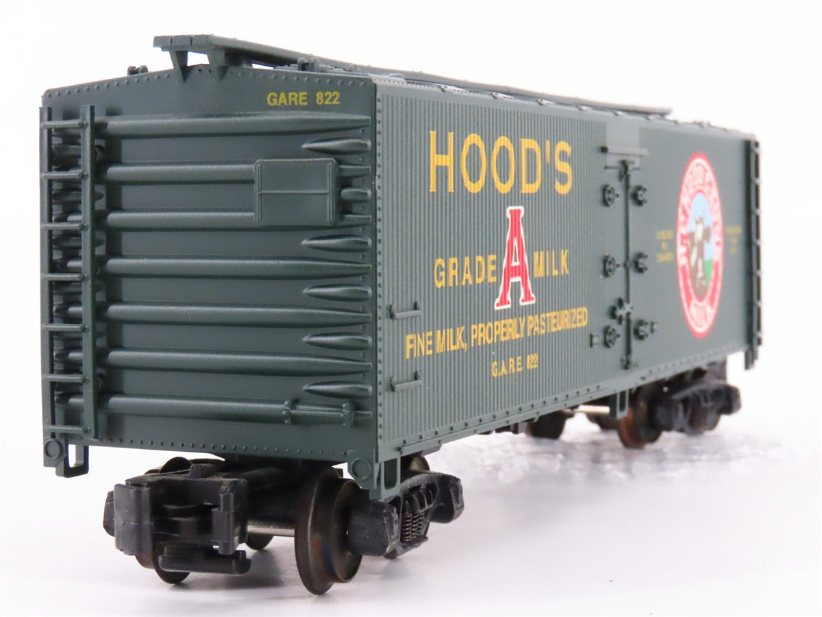 S Scale Crown Models GARE Hood&#39;s Grade A Milk 40&#39; Wooden Reefer #822