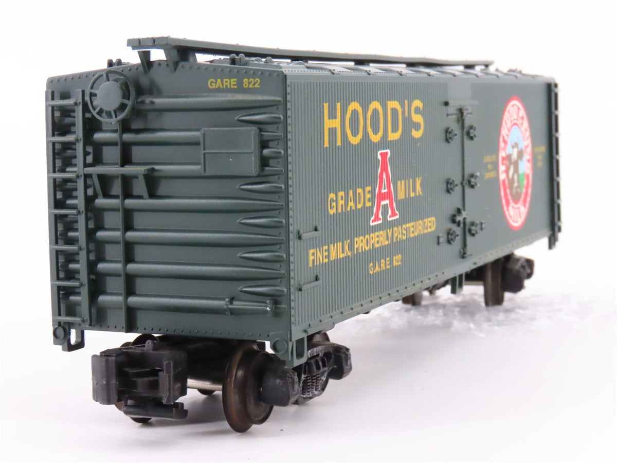 S Scale Crown Models GARE Hood&#39;s Grade A Milk 40&#39; Wooden Reefer #822