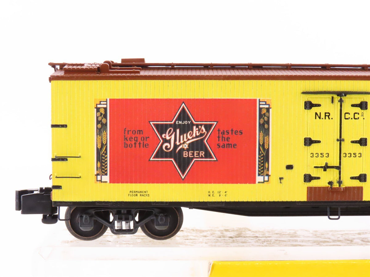 S Scale S-Helper Showcase 02061 NRC Gluek Brewing Co. 40&#39; Beer Reefer #3353