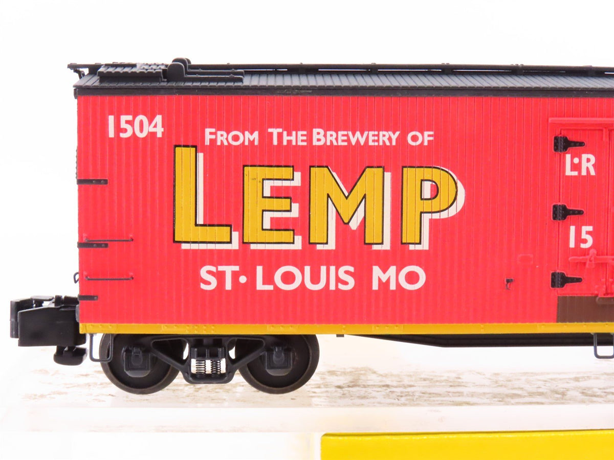 S Scale S-Helper Showcase 02048 LRCo Lemp Falstaff Beer 40&#39; Wooden Reefer #1504