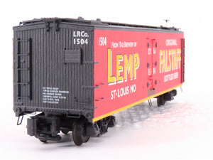 S Scale S-Helper Showcase 02048 LRCo Lemp Falstaff Beer 40' Wooden Reefer #1504