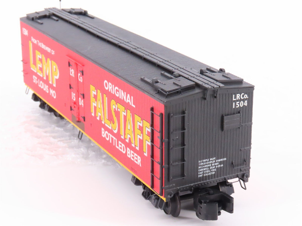 S Scale S-Helper Showcase 02048 LRCo Lemp Falstaff Beer 40&#39; Wooden Reefer #1504