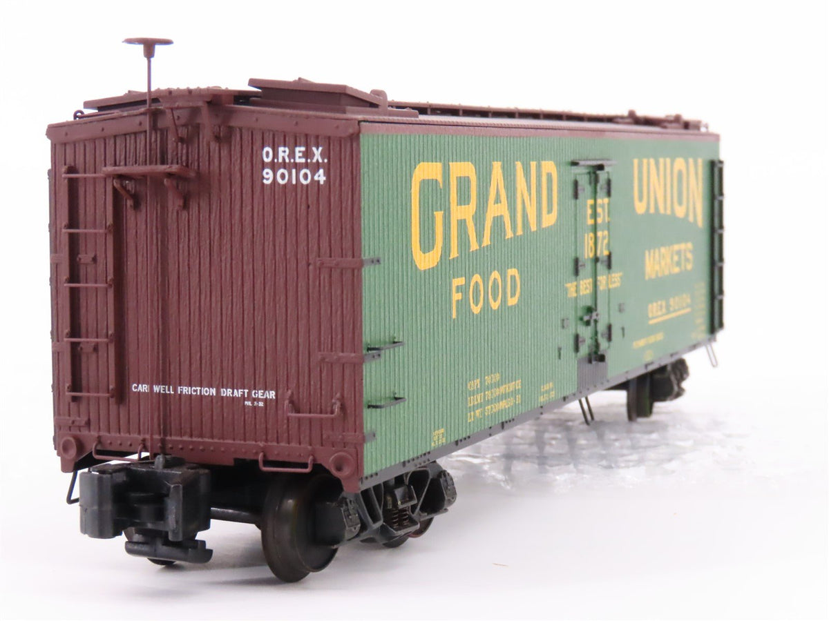 S Scale S-Helper Showcase 00800 OREX Grand Union Food Markets 40&#39; Reefer #90104