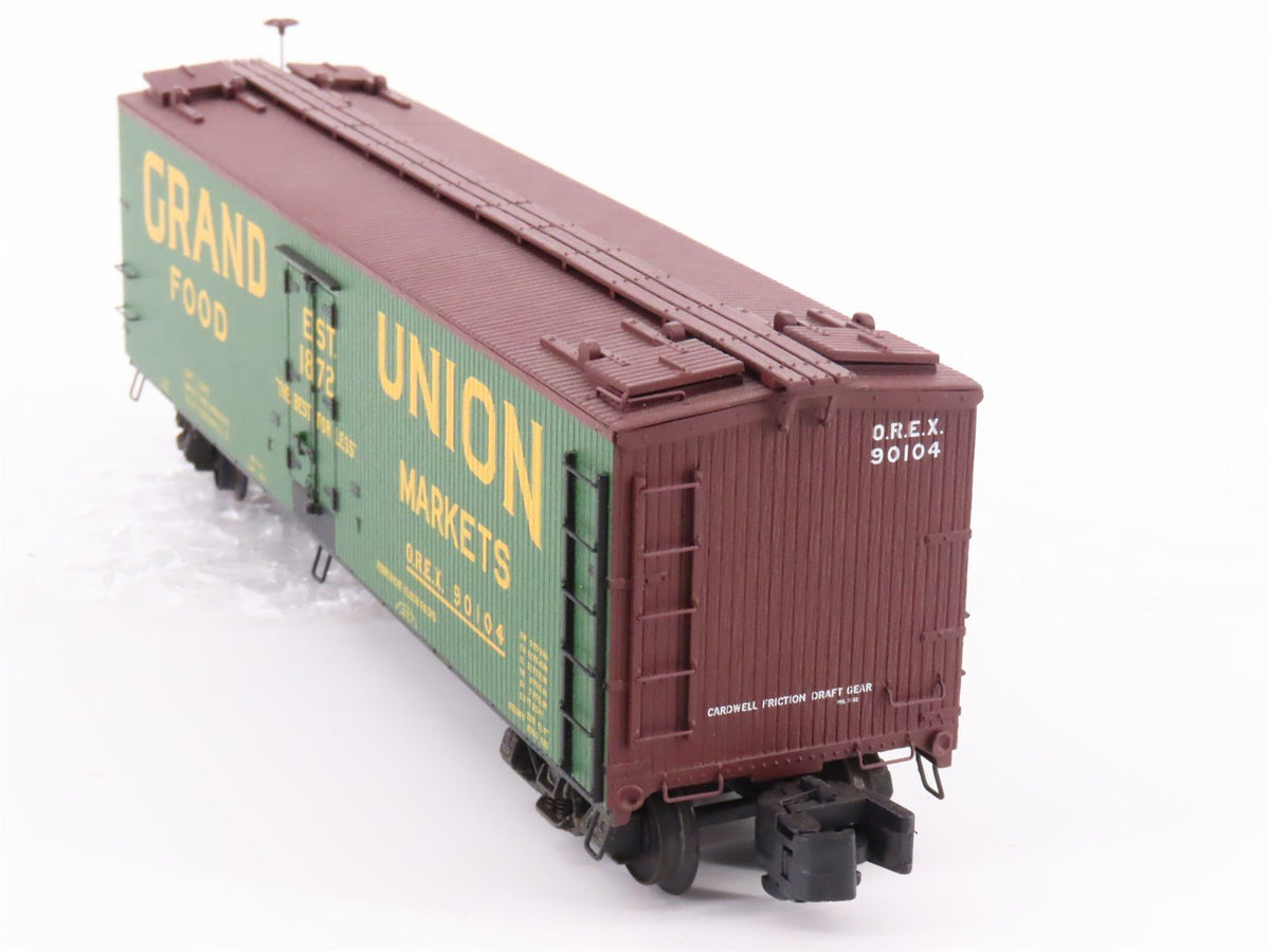 S Scale S-Helper Showcase 00800 OREX Grand Union Food Markets 40&#39; Reefer #90104