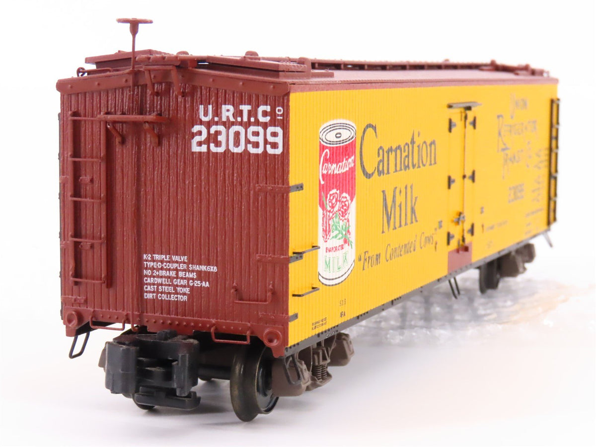 S Scale S-Helper Showcase 01514 URTC Carnation Milk 40&#39; Wooden Reefer #23099