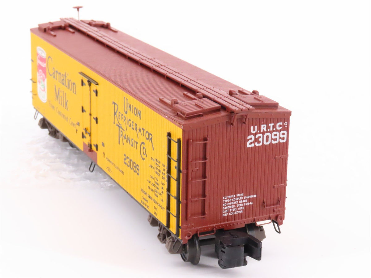 S Scale S-Helper Showcase 01514 URTC Carnation Milk 40&#39; Wooden Reefer #23099