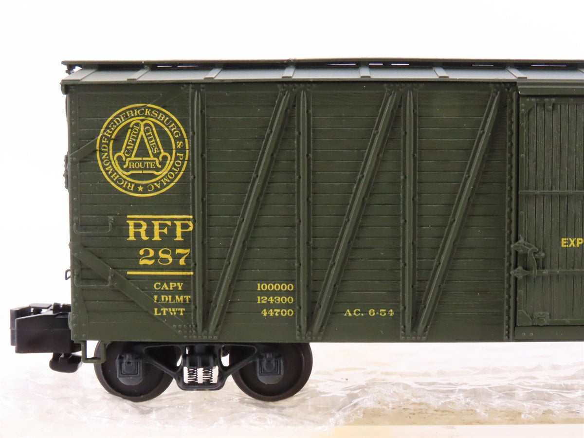 S Scale S-Helper Showcase 01846 RF&amp;P &quot;Capital Cities&quot; 40&#39; Express Box Car #287