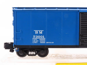 S Scale S-Helper Showcase 00701 B&M Boston & Maine 40' Steel Box Car #73001