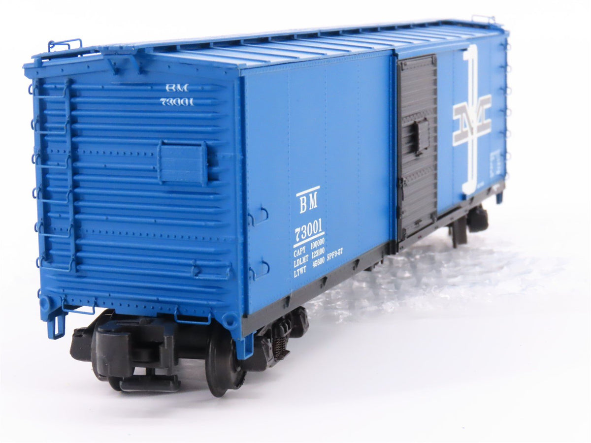 S Scale S-Helper Showcase 00701 B&amp;M Boston &amp; Maine 40&#39; Steel Box Car #73001