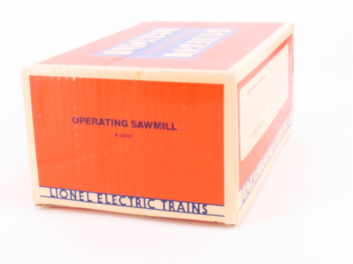 S 1/64 Scale Lionel American Flyer 4-2321 Operating Sawmill