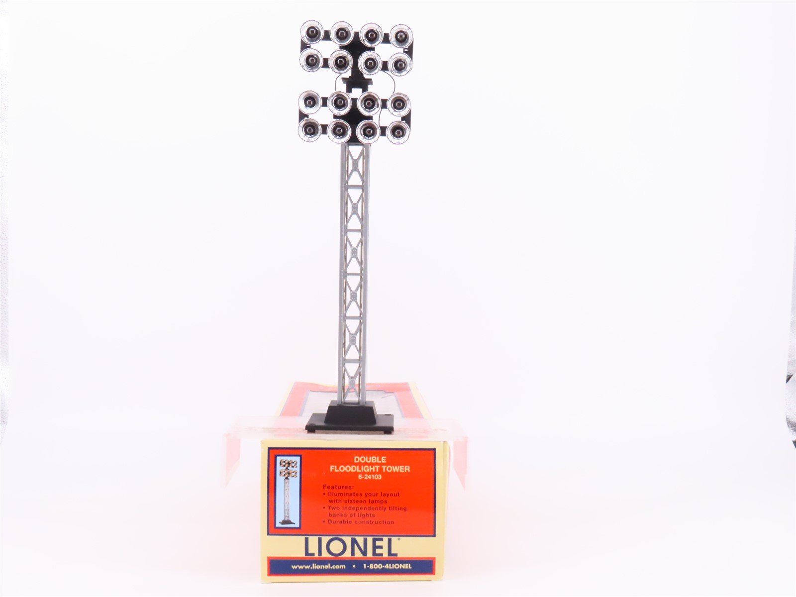 O 1/48 Scale Lionel 6-24103 Double Floodlight Tower