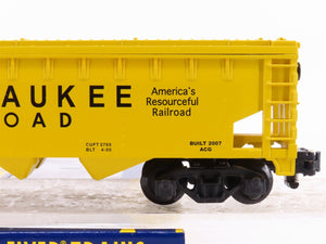 S Scale American Flyer 6-48630 MILW Milwaukee Road 3-Bay Hopper #48630