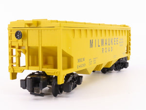 S Scale American Flyer 6-48630 MILW Milwaukee Road 3-Bay Hopper #48630