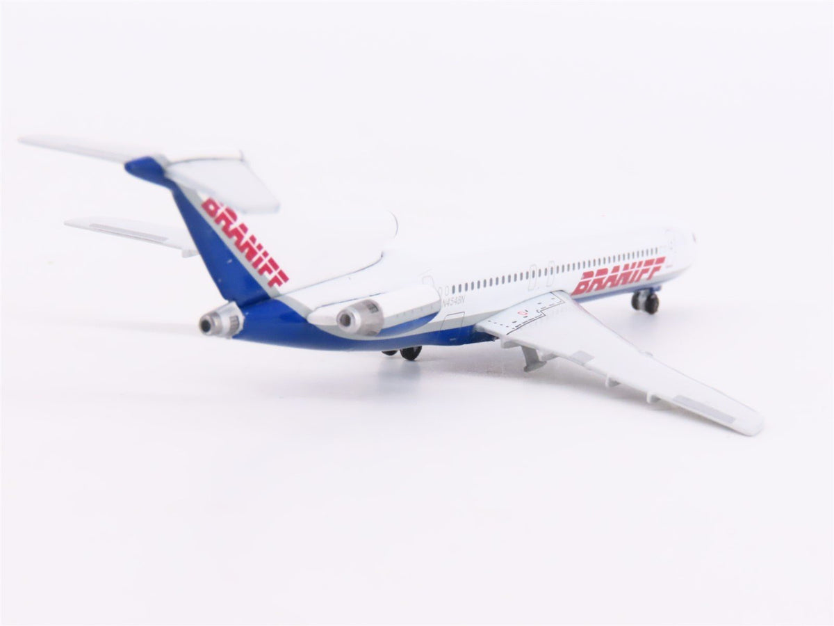 1:400 Scale GeminiJets Select Die-Cast Braniff Boeing 727-200 Jet Airliner