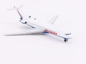 1:400 Scale GeminiJets Select Die-Cast Braniff Boeing 727-200 Jet Airliner