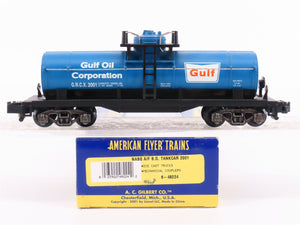 S Scale American Flyer 6-48224 NASG GRCX Gulf Oil Corporation Tank Car #2001